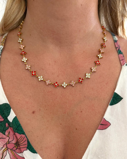 Collier Princesse Rubis