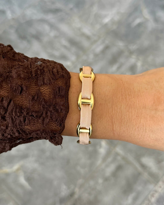 Bracelet Jonc Tess Crème