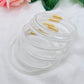 Jonc Bouddhiste Perles blanc