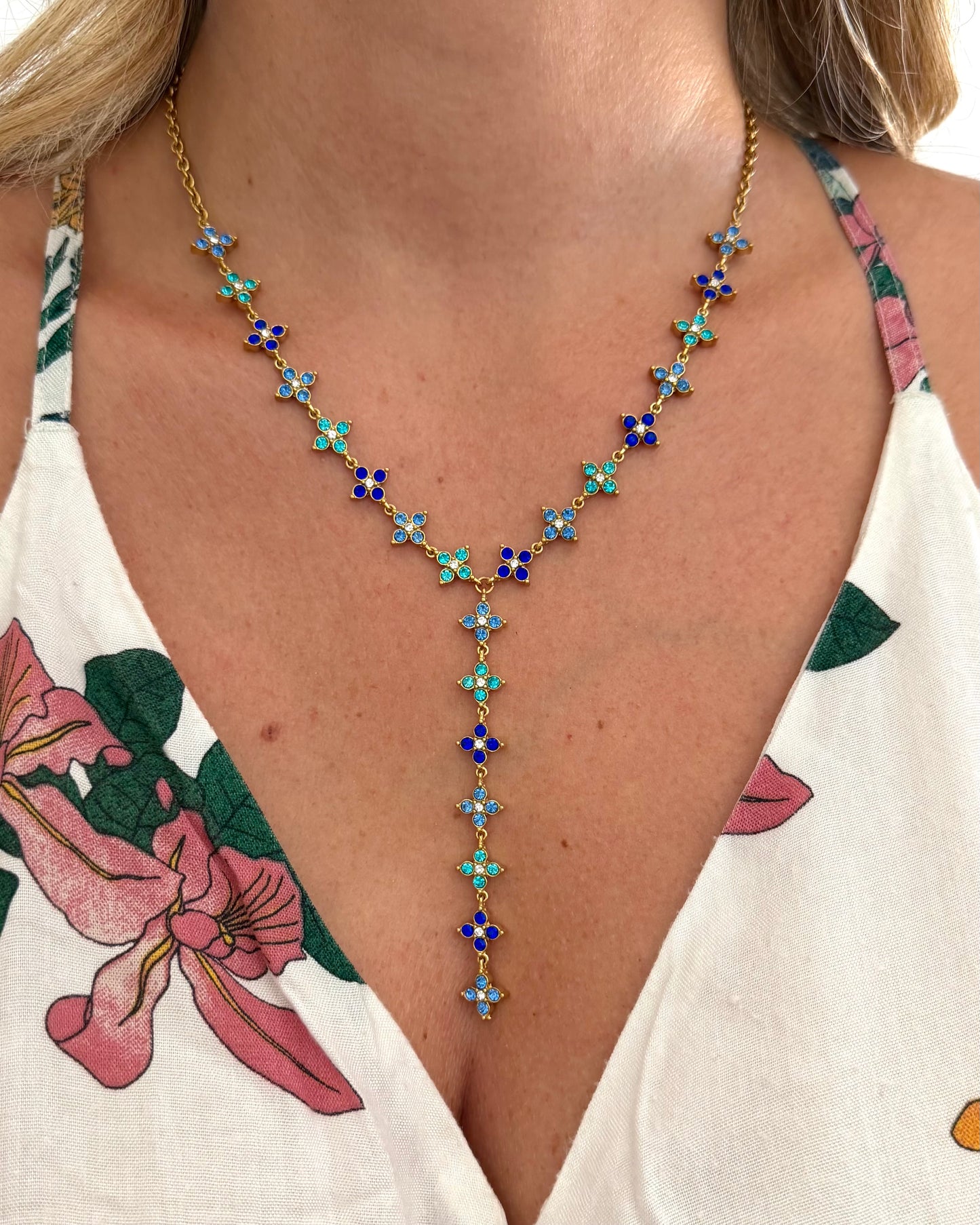 Collier Princesse Saphir Y