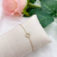 Bracelet Trèfle strass