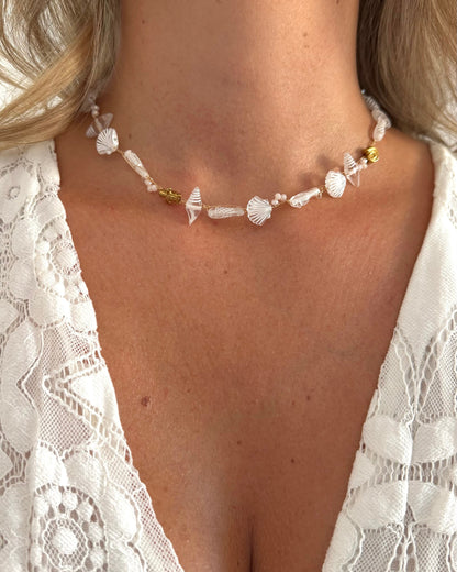Collier Bahia Blanc