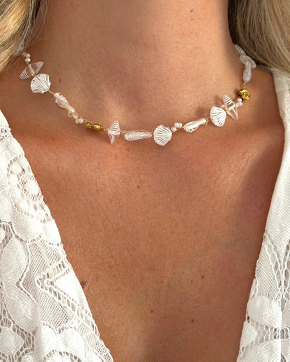 Collier Bahia Blanc