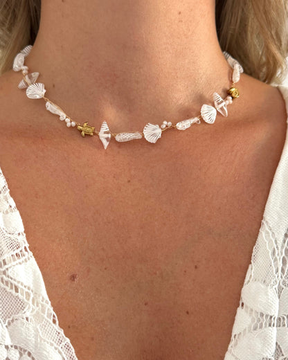 Collier Bahia Blanc