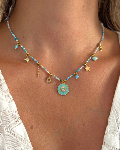Collier Astra Bleu
