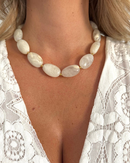 Collier Zaya Blanc