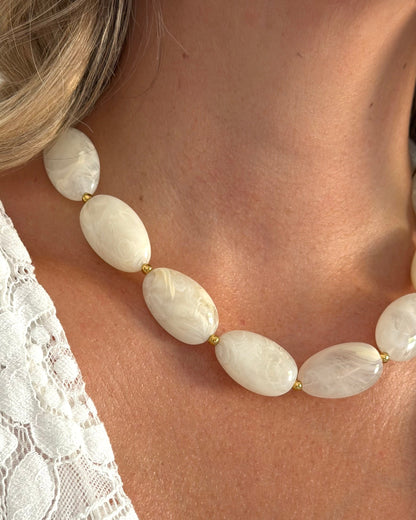 Collier Zaya Blanc