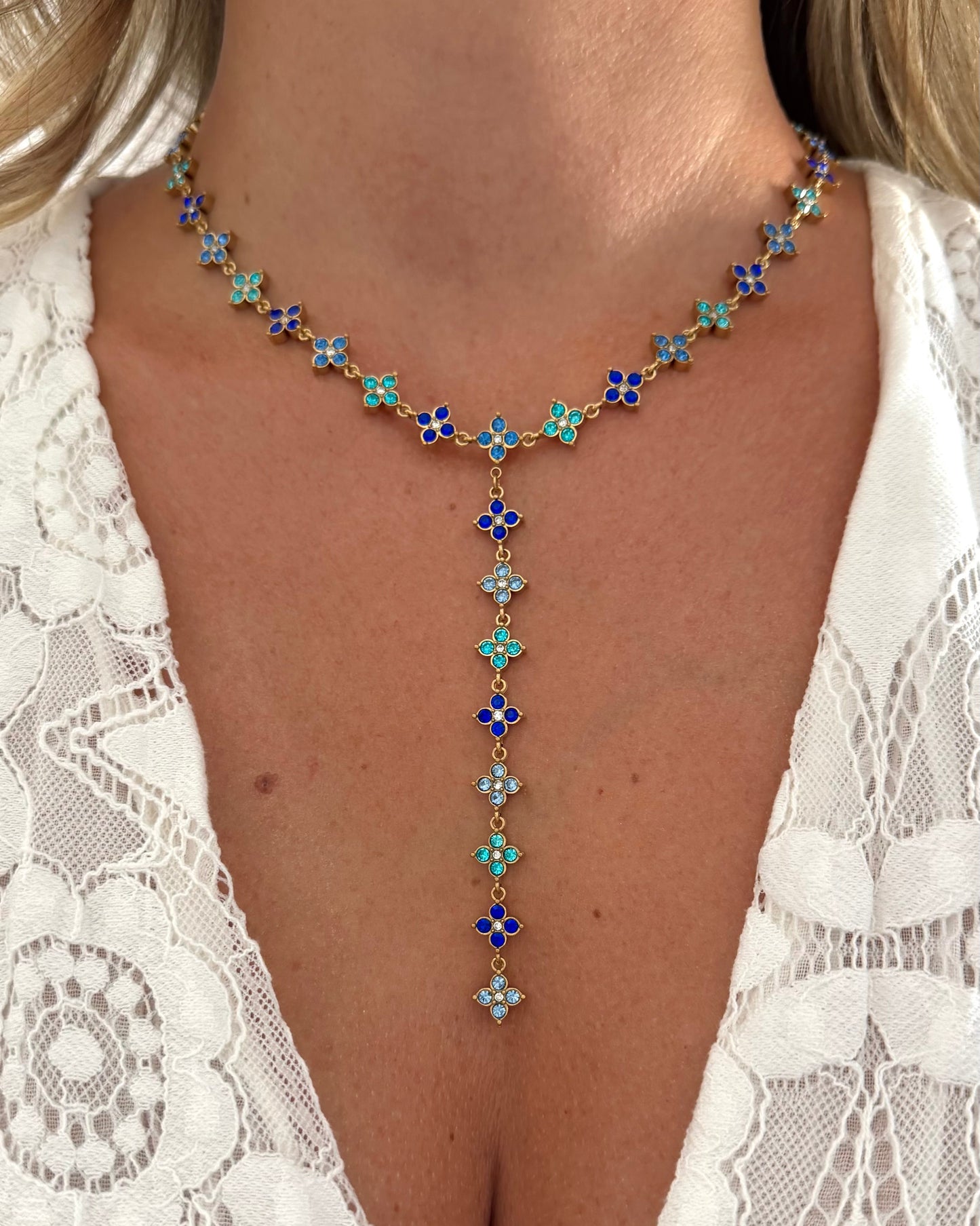 Collier Princesse Saphir Y
