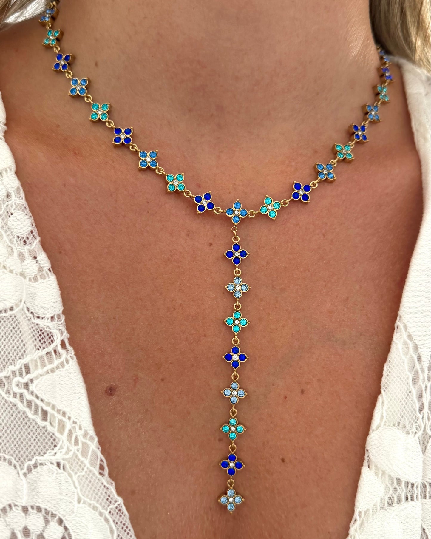 Collier Princesse Saphir Y