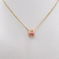 Collier H rose