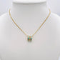 Collier H turquoise
