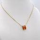 Collier H rouge