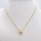 Collier H Blanc