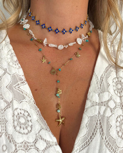 Collier Bahia Blanc