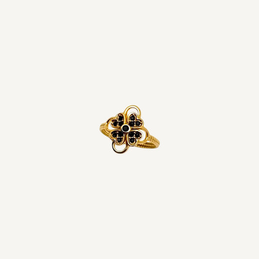 Bague Fleur Coeur