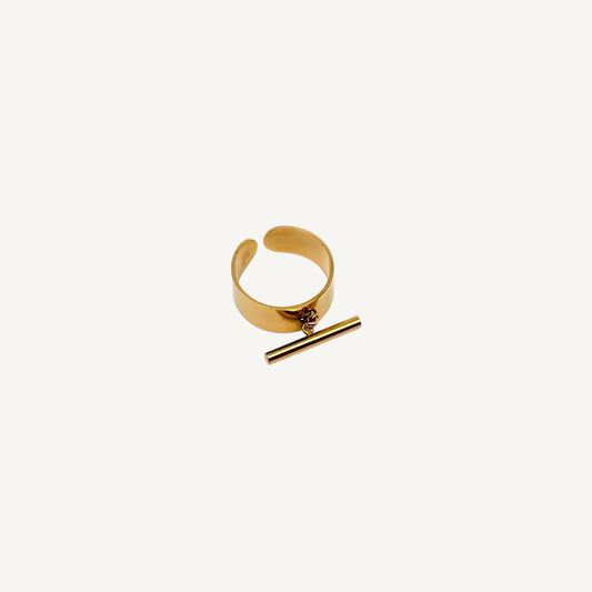 Bague Breloque Barre