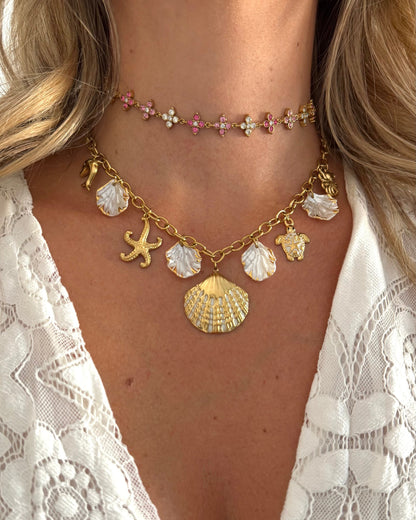 Collier Princesse Pink Choker