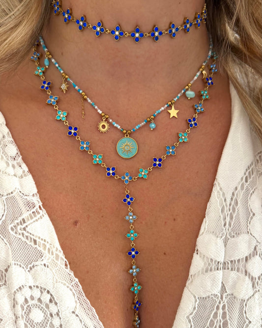 Collier Astra Bleu