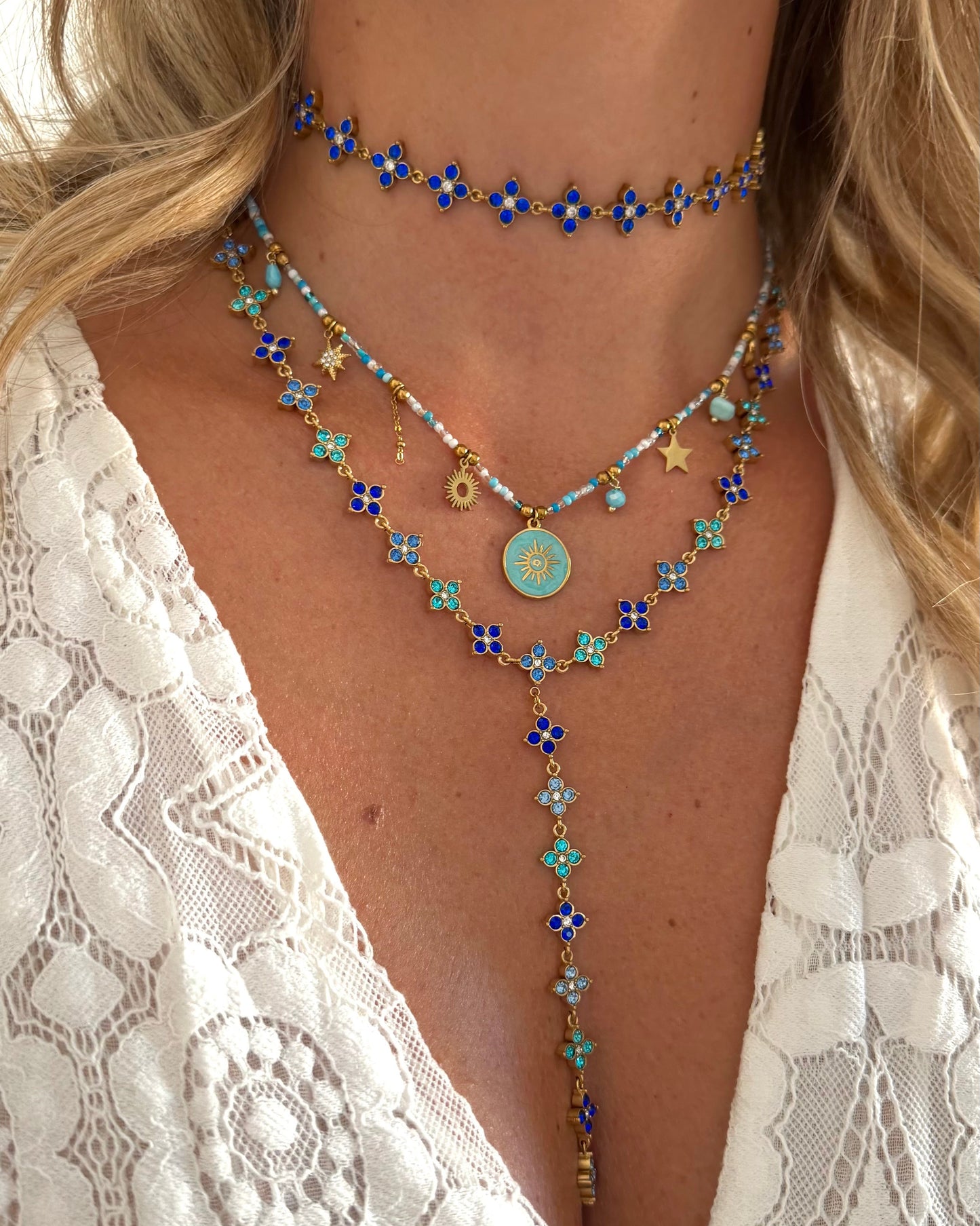 Collier Astra Bleu