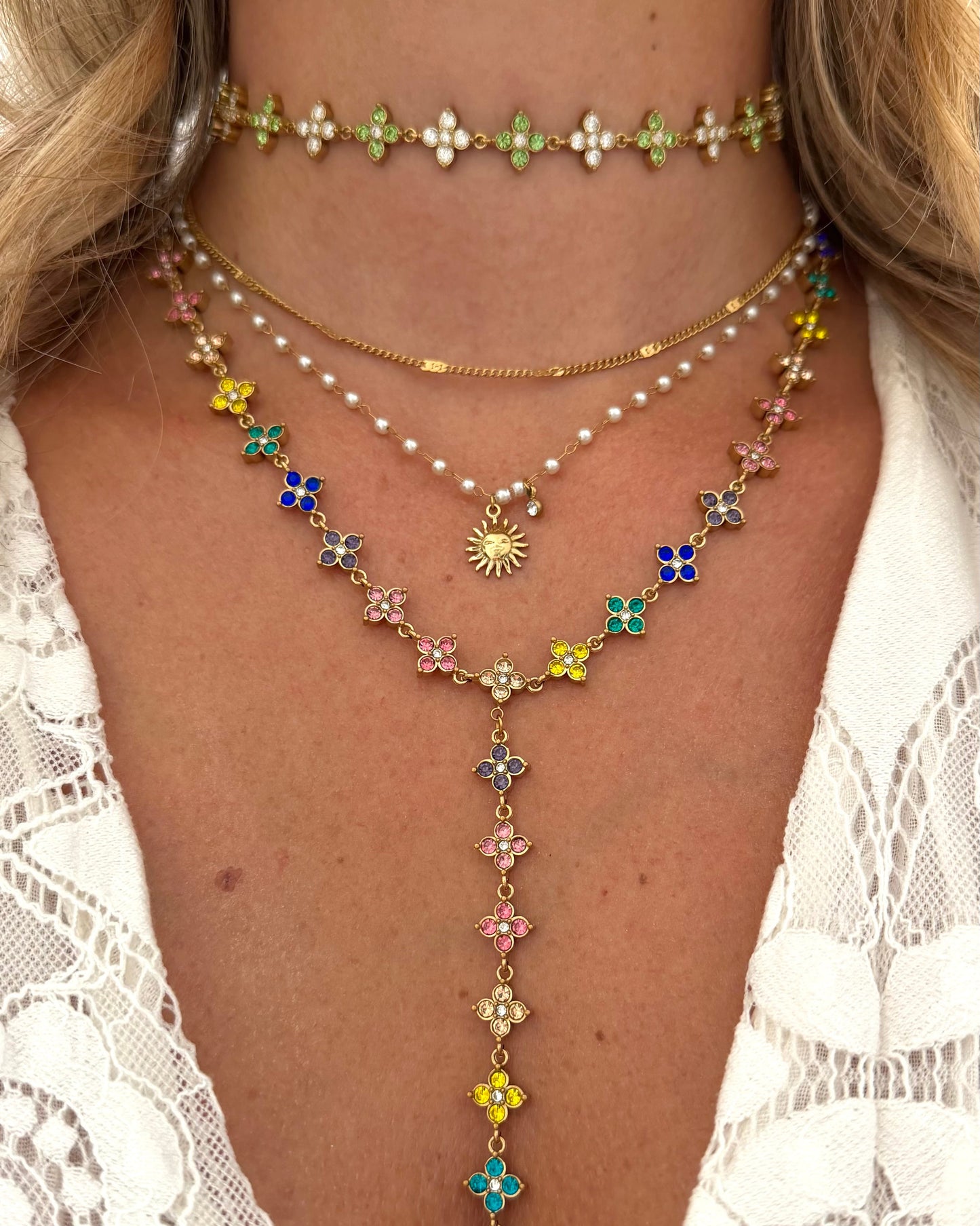 Collier Princesse Emeraude Choker
