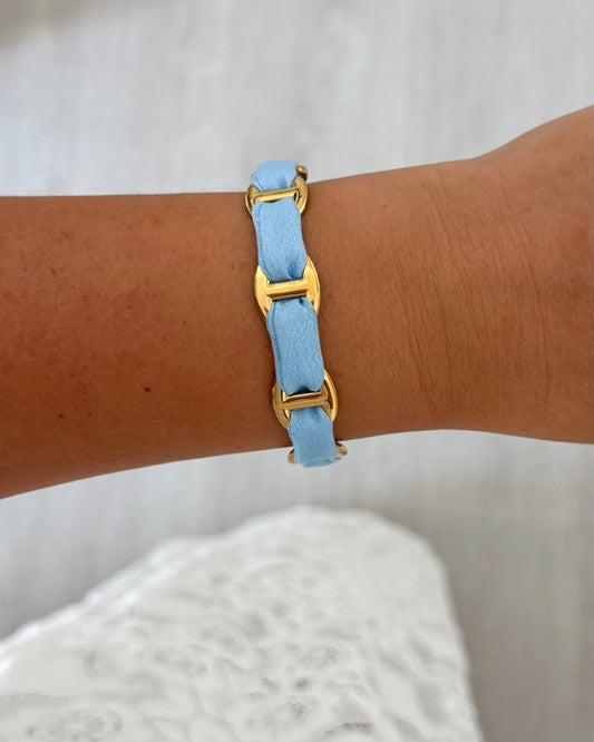 Bracelet Jonc Tess Bleu