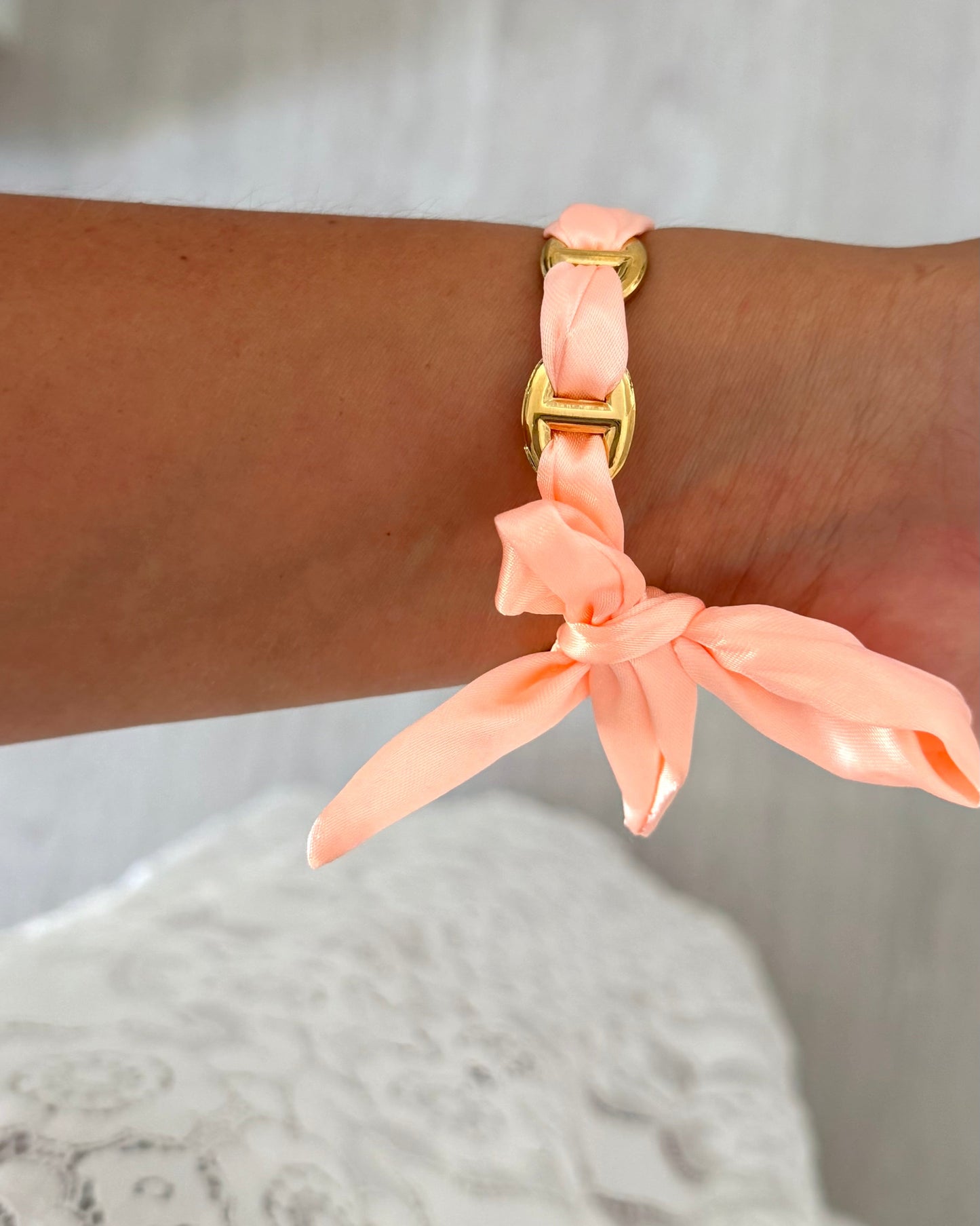 Bracelet Jonc Tess Rose