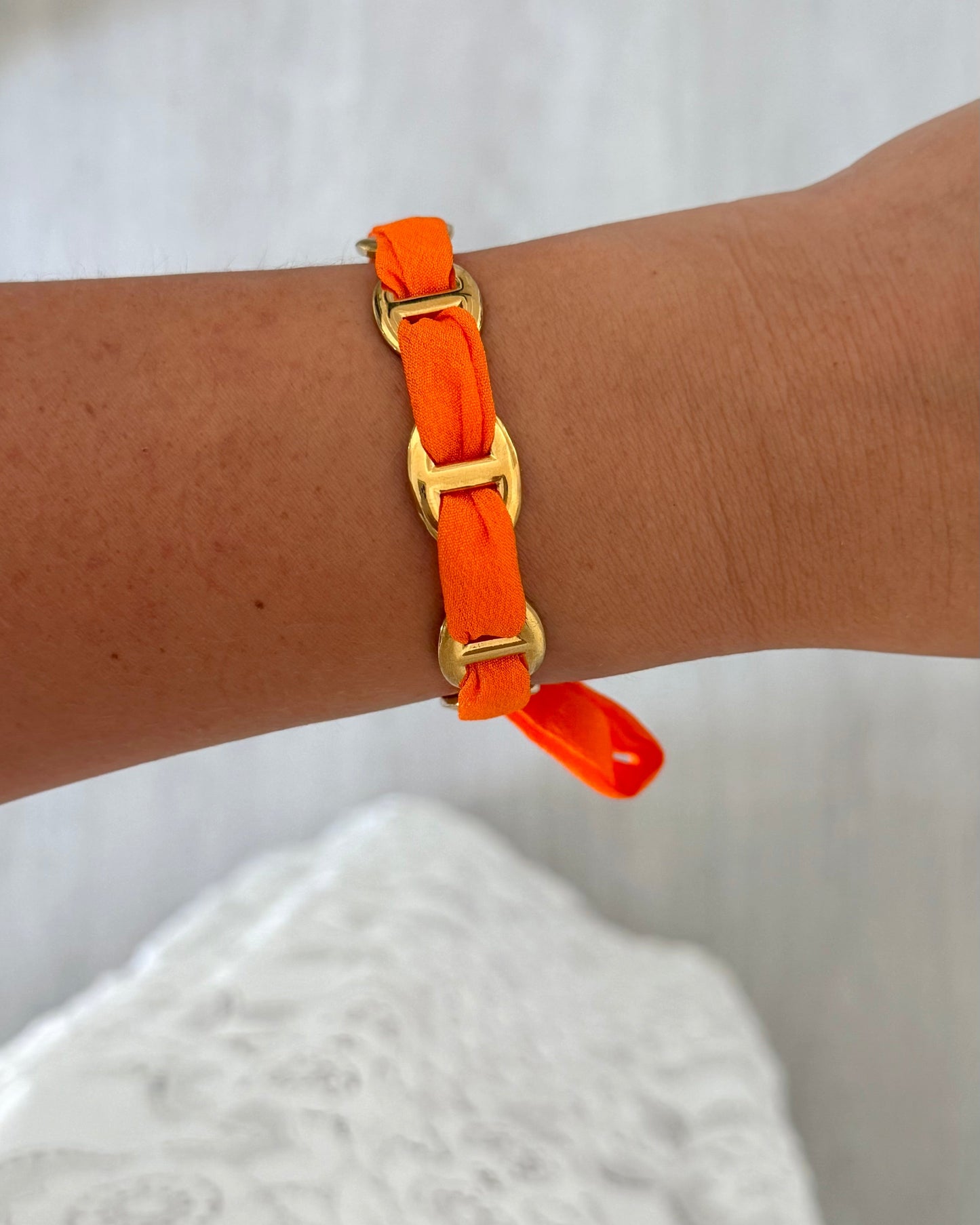 Bracelet Jonc Tess Orange