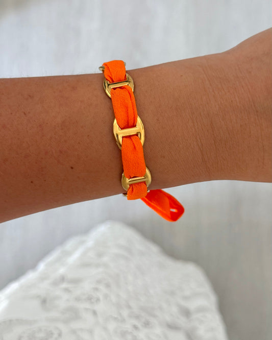 Bracelet Jonc Tess Orange