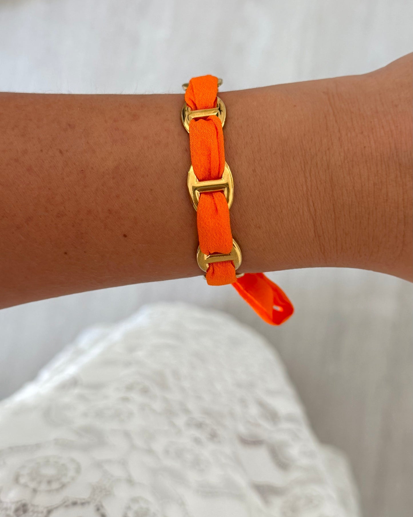 Bracelet Jonc Tess Orange