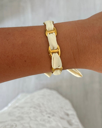 Bracelet Jonc Tess Beige