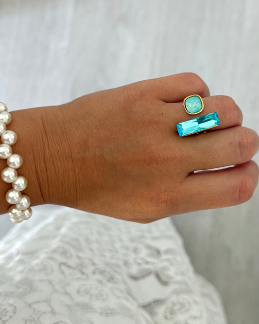 Bague Eléa Bleu