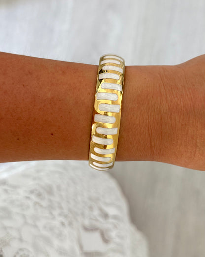 Bracelet Jonc Corail
