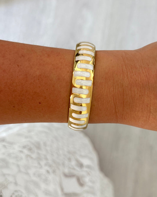 Bracelet Jonc Corail