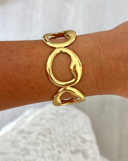 Bracelet Jonc Galet