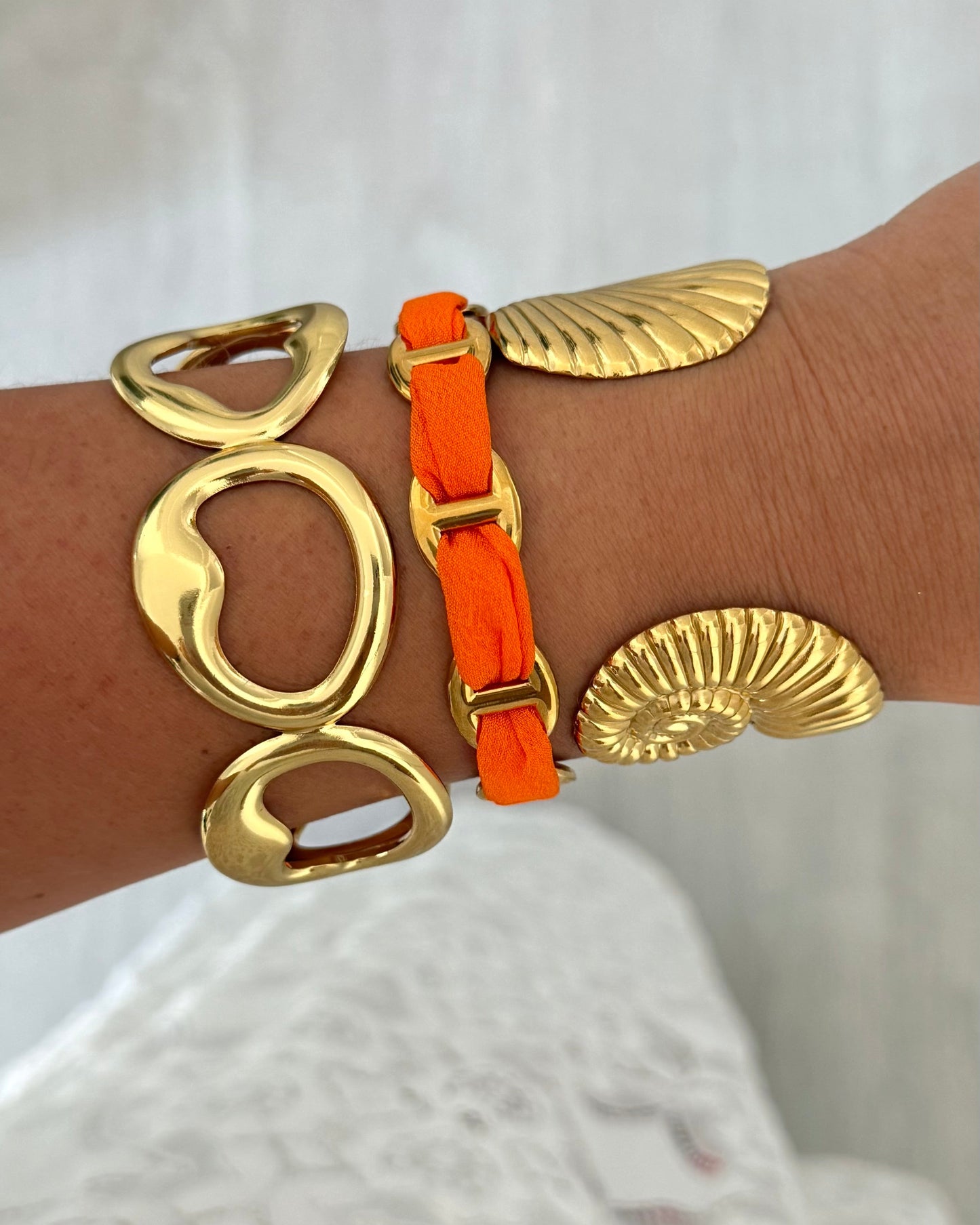 Bracelet Jonc Galet