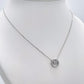 Collier Coeur argenté