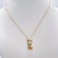 Collier Bulldog doré