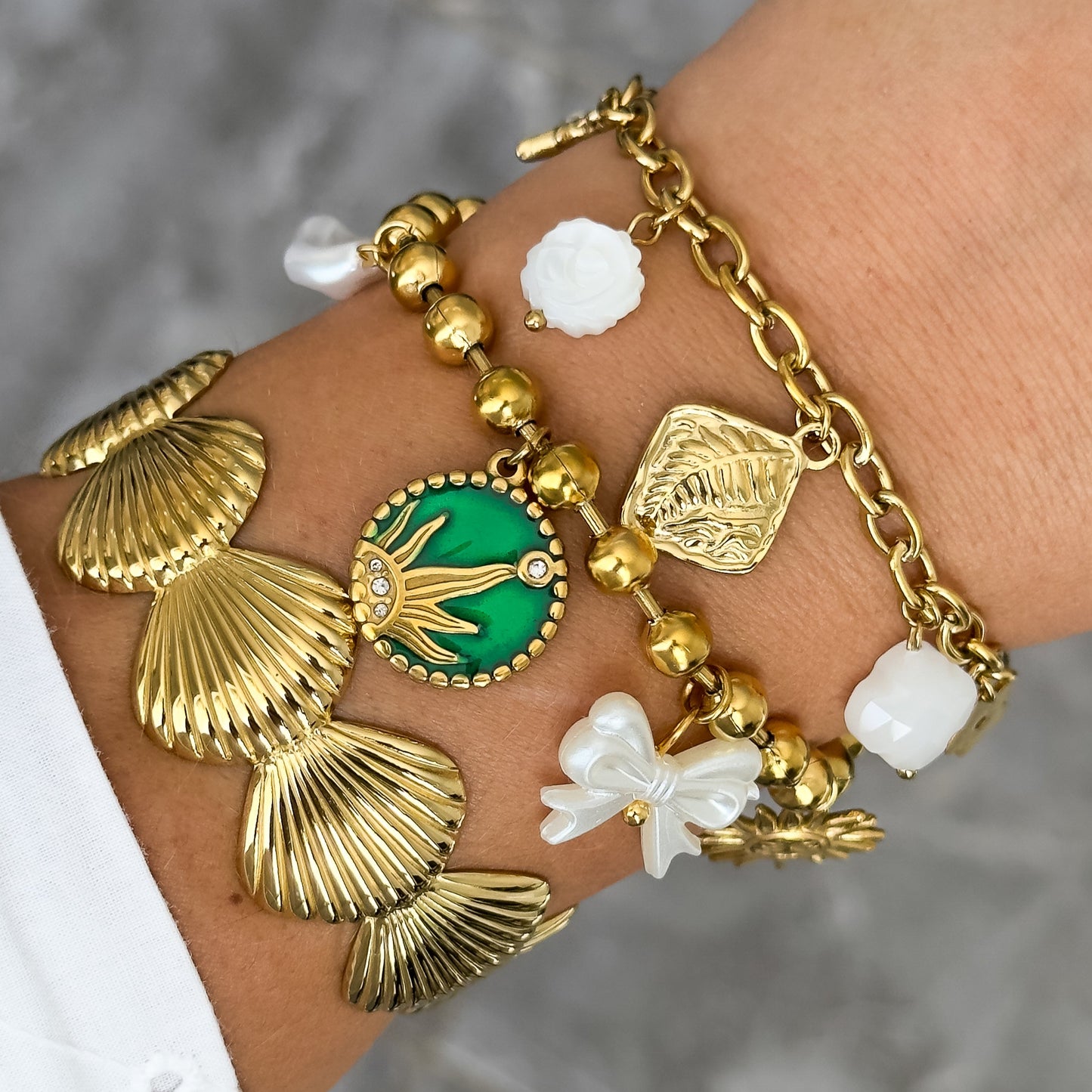 Bracelet Lyanna Blanc