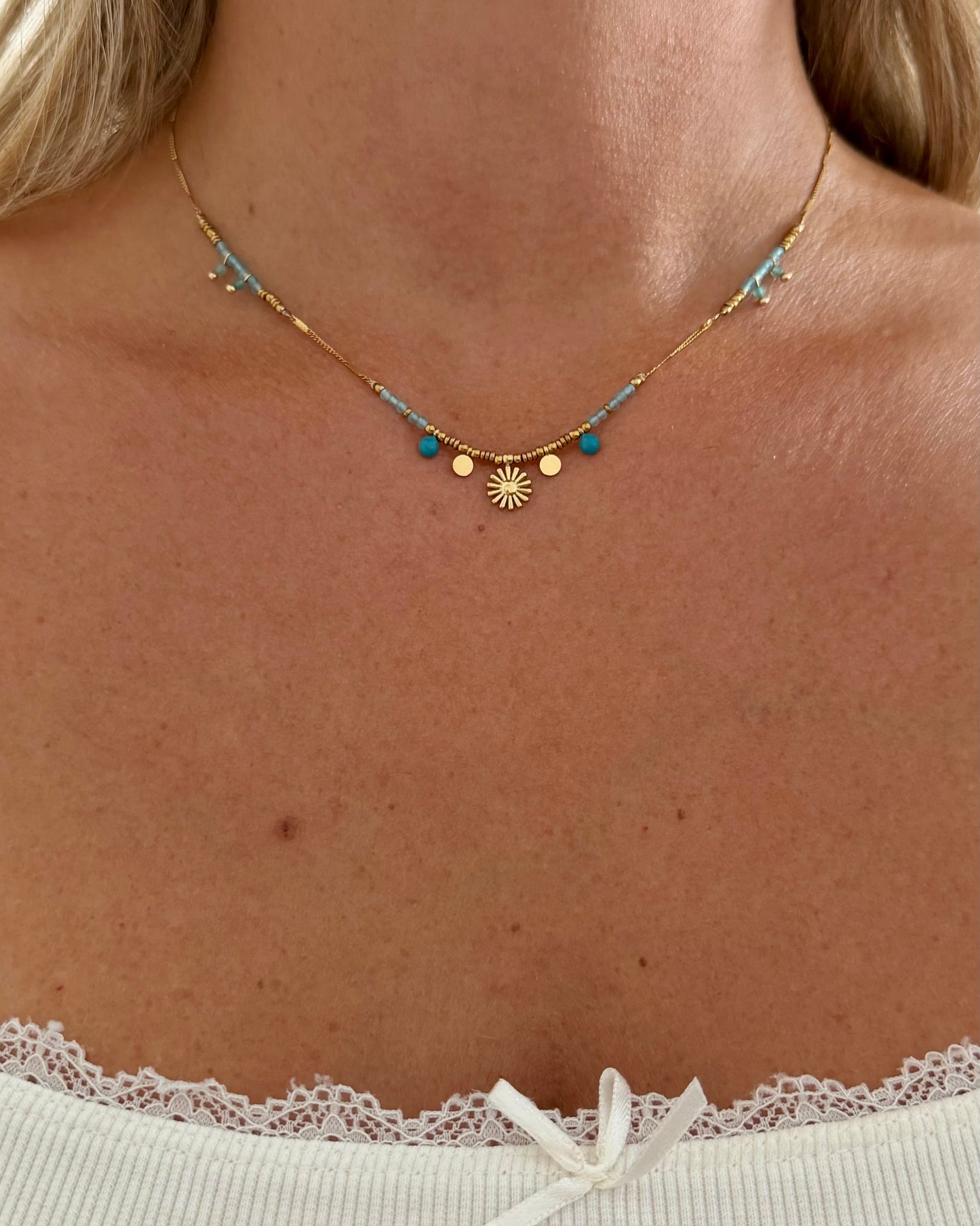 Collier Calista Bleu