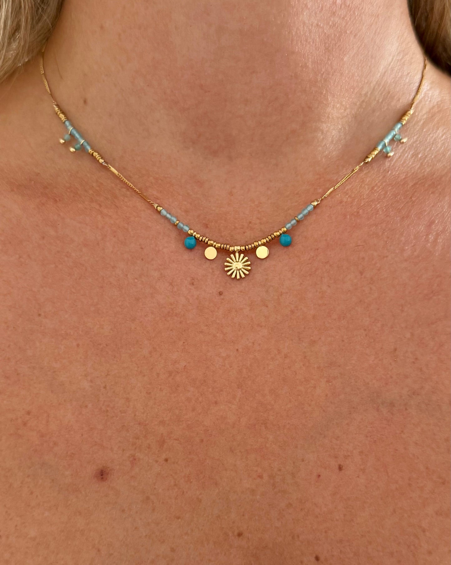 Collier Calista Bleu