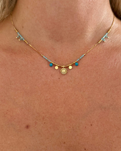 Collier Calista Bleu