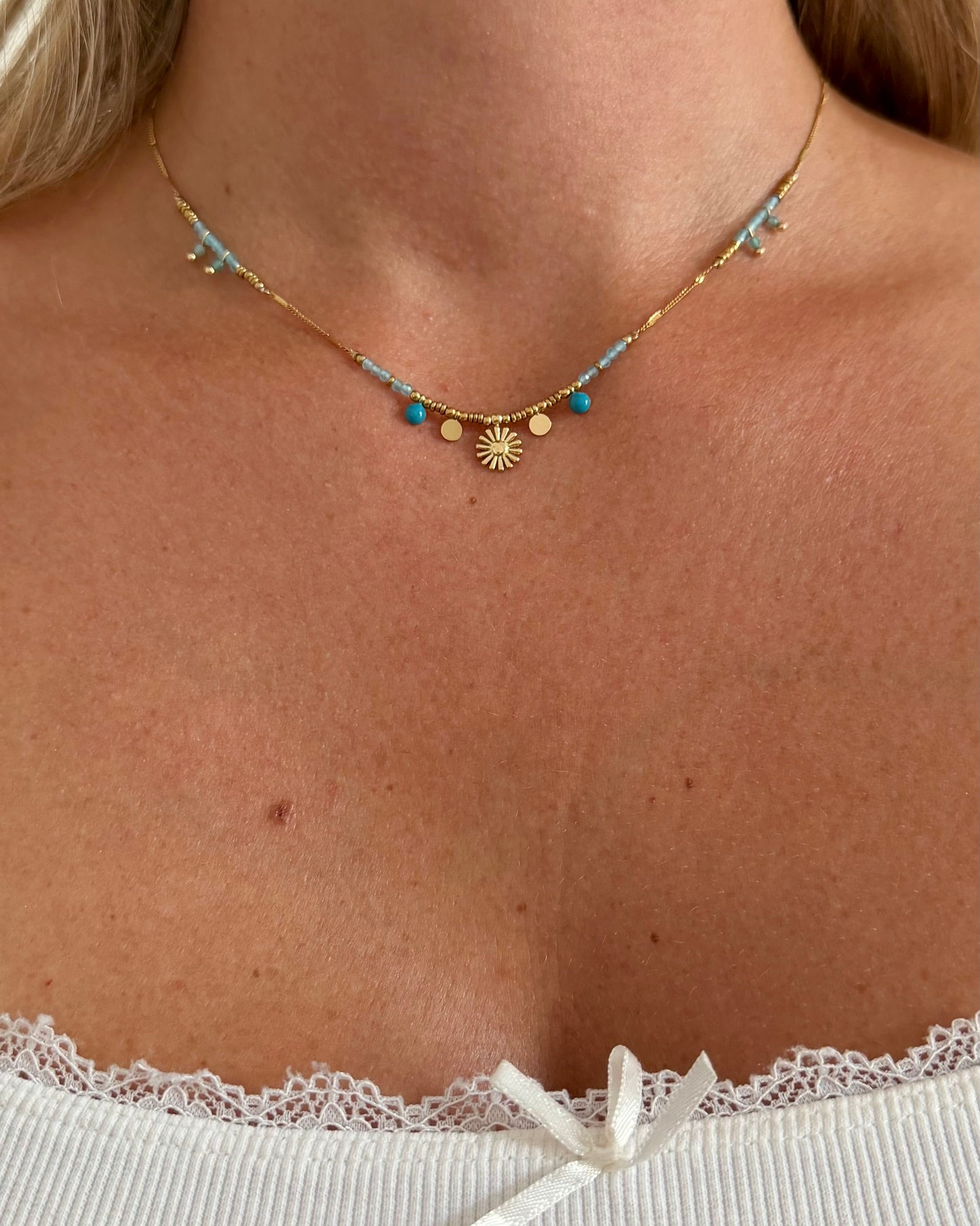 Collier Calista Bleu
