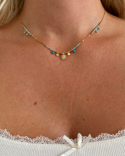 Collier Calista Bleu