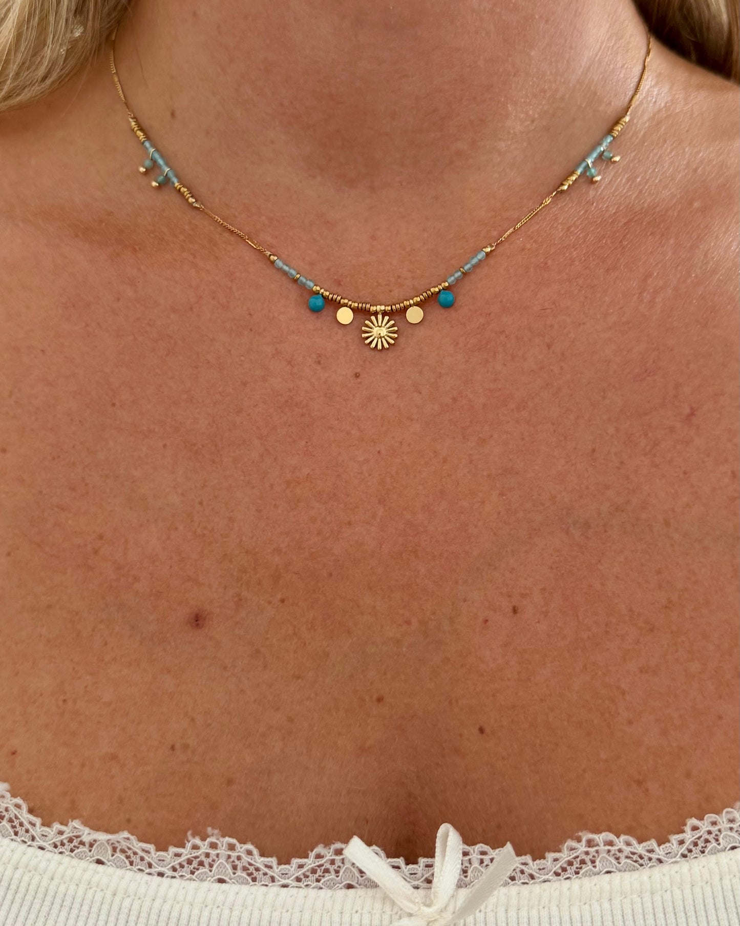 Collier Calista Bleu
