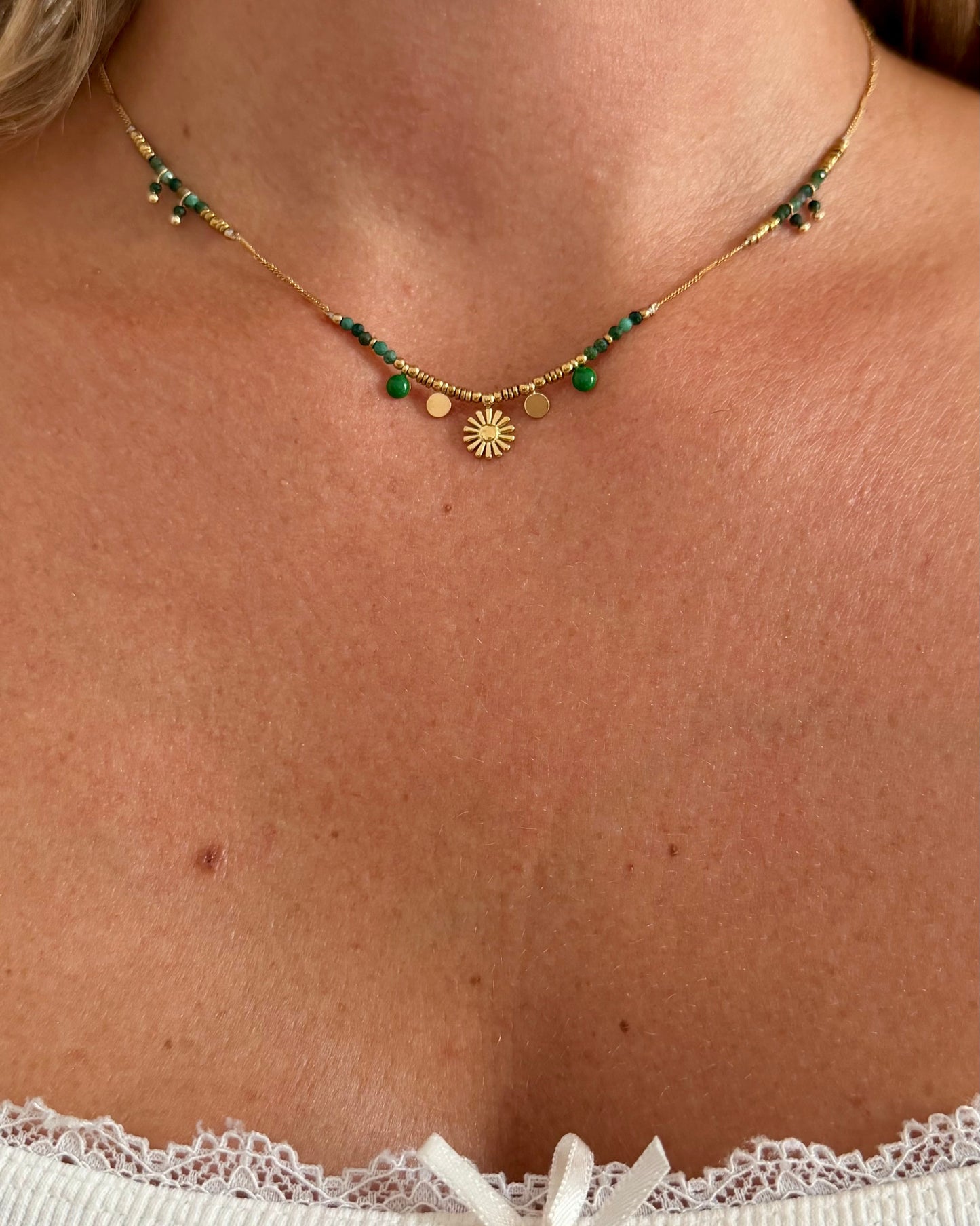 Collier Calista Vert