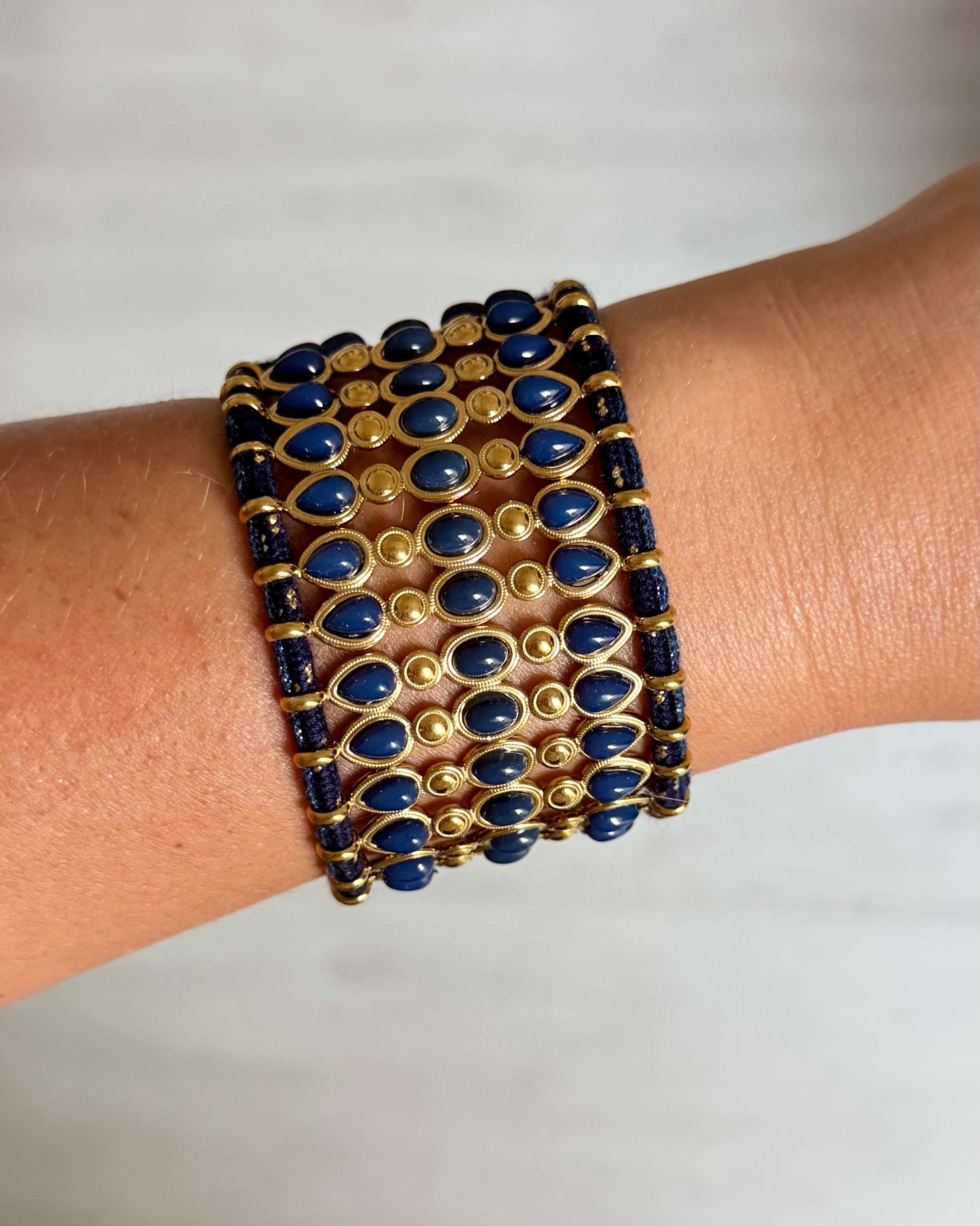 Bracelet Sultane Bleu