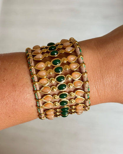 Bracelet Sultane Vert
