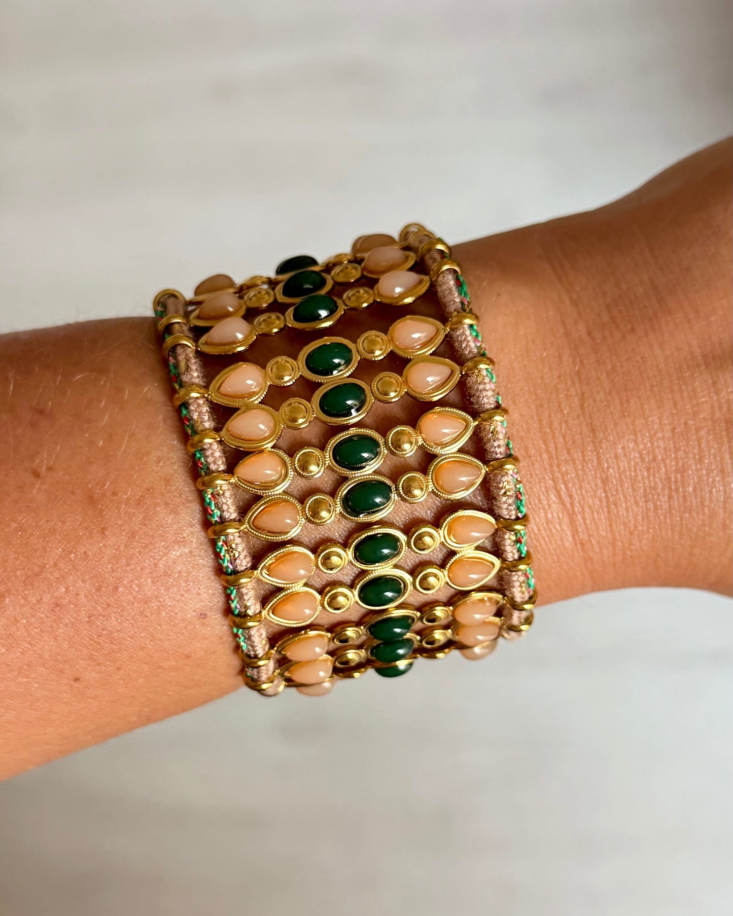 Bracelet Sultane Vert