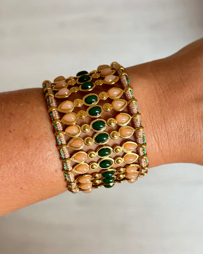 Bracelet Sultane Vert