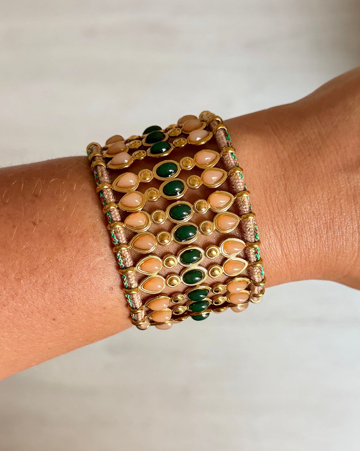 Bracelet Sultane Vert